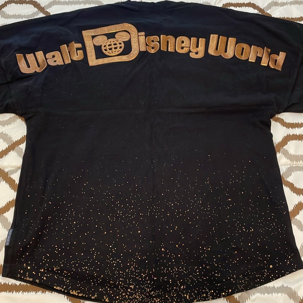 WDW Spirit Jersey - Black and Gold/Bronze
